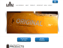 Tablet Screenshot of limusuperfoods.com